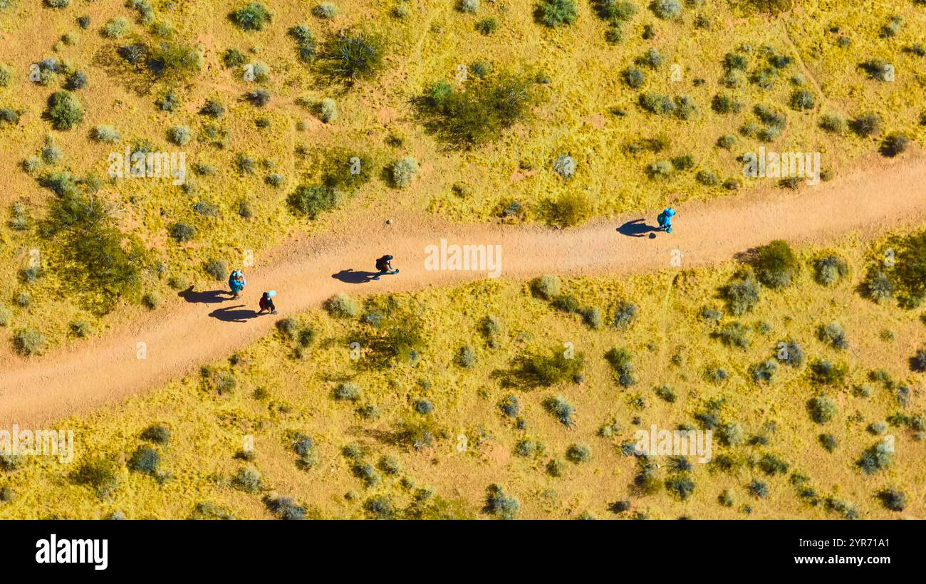 Dynamic landscape hikers hi-res stock photography and images - Alamy