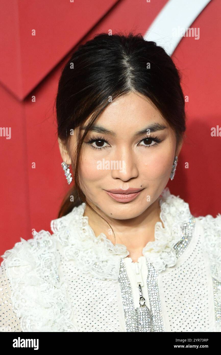 Gemma Chan attending The Fashion Awards 2024 Presented by Pandora at the Royal Albert Hall in London, England on December 02, 2024. Photo by Aurore Marechal/ABACAPRESS.COM Stock Photo