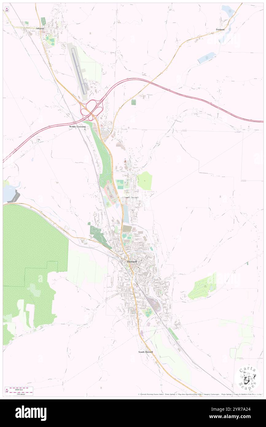 Village of North Hornell, Steuben County, US, United States, New York, N 42 20' 43'', S 77 39' 38'', map, Cartascapes Map published in 2024. Explore Cartascapes, a map revealing Earth's diverse landscapes, cultures, and ecosystems. Journey through time and space, discovering the interconnectedness of our planet's past, present, and future. Stock Photo