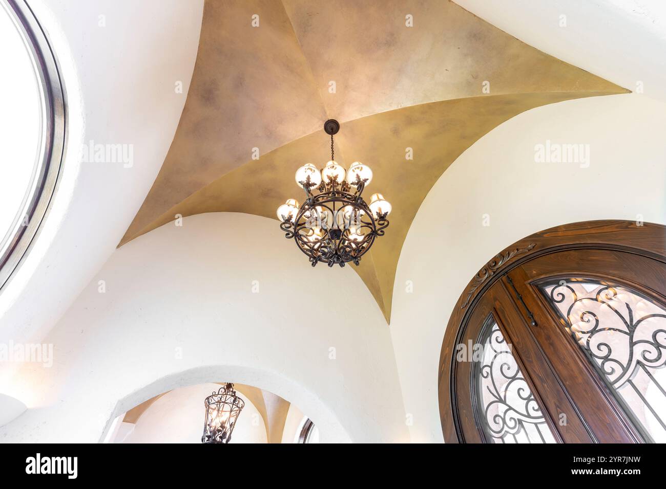 View of Custom ceiling fixtures hi-res stock photography and images - Alamy