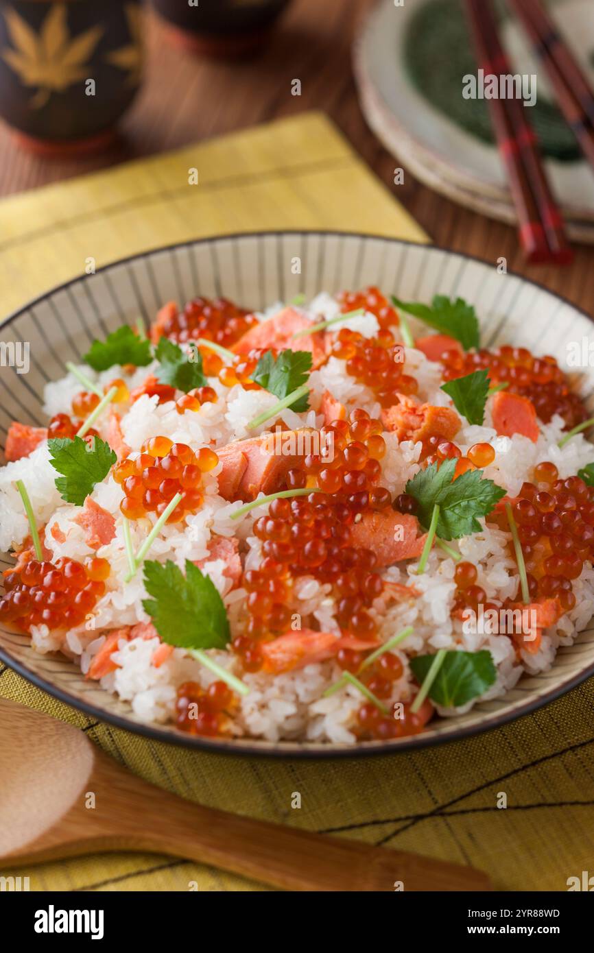 Salmon Roe Rice Salmon roe with rice hi-res stock photography and images - Alamy