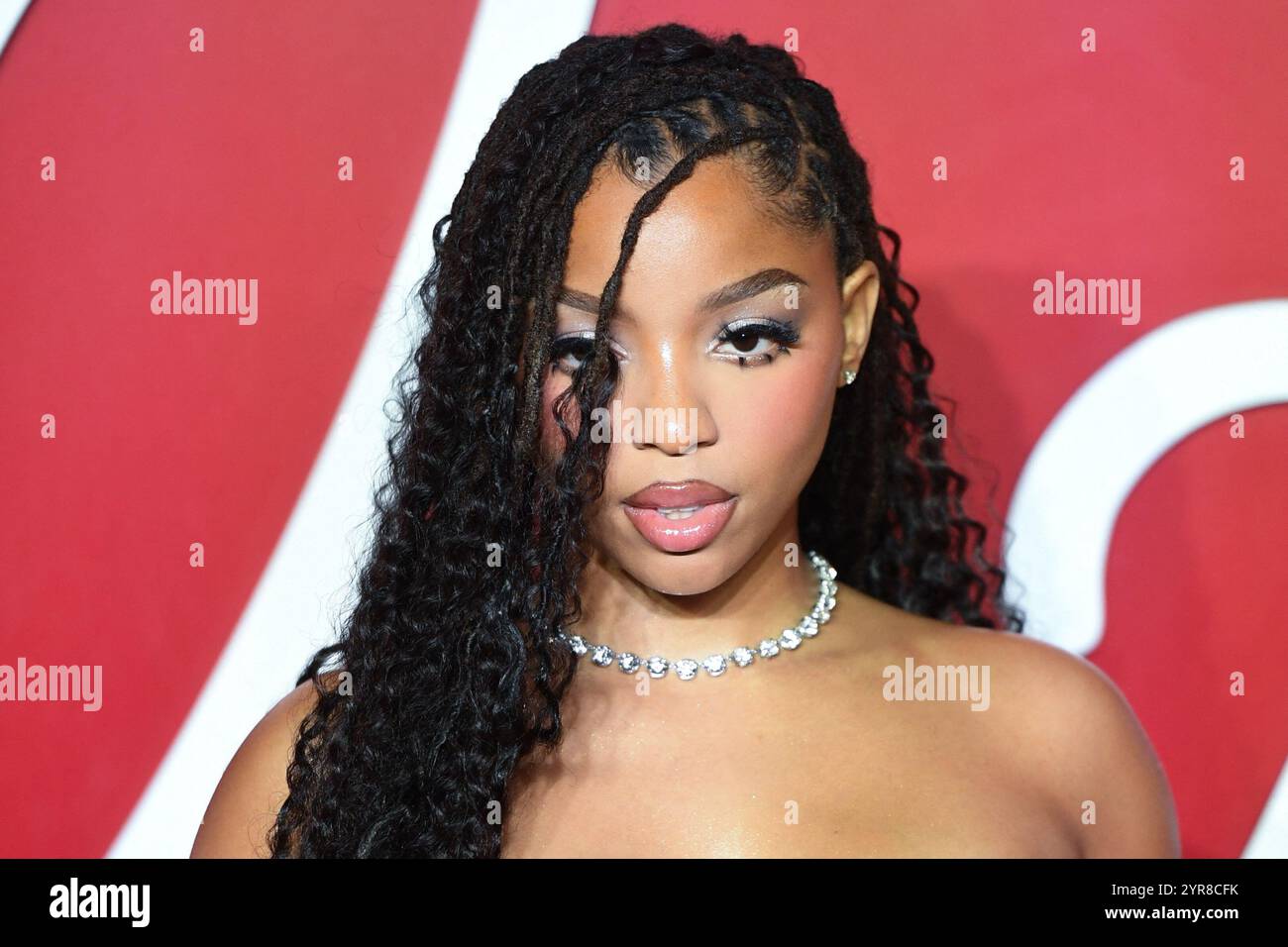 The fashion awards 2024 in royal albert halle bailey hires stock
