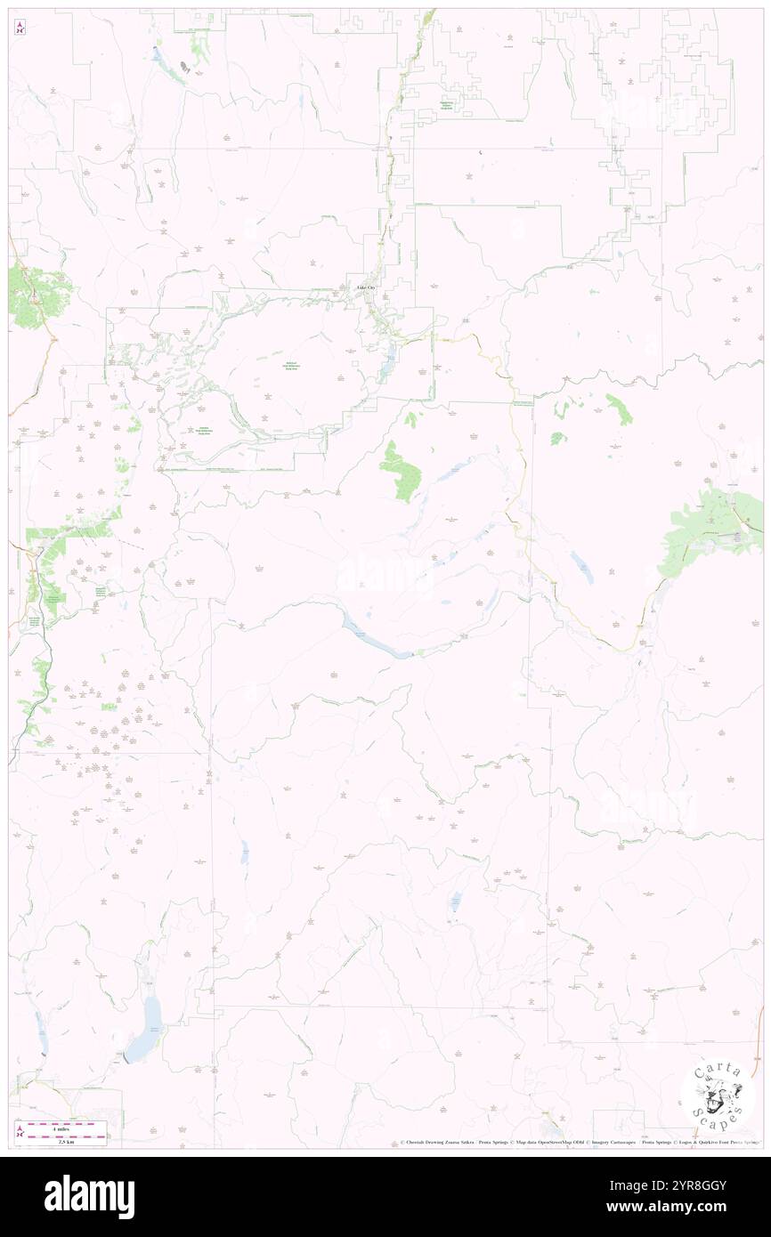 Hinsdale County, Hinsdale County, US, United States, Colorado, N 37 49' 16'', S 107 18' 1'', map, Cartascapes Map published in 2024. Explore Cartascapes, a map revealing Earth's diverse landscapes, cultures, and ecosystems. Journey through time and space, discovering the interconnectedness of our planet's past, present, and future. Stock Photo