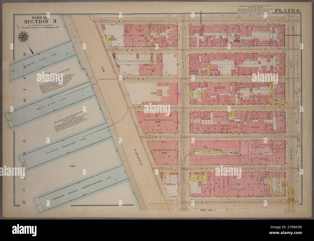 Manhattan map 1920 hi-res stock photography and images - Alamy
