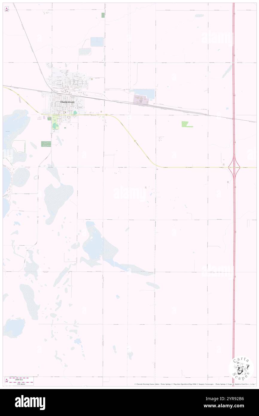 Township of Brightwood (historical), Richland County, US, United States, North Dakota, N 46 2' 38'', S 96 52' 37'', map, Cartascapes Map published in 2024. Explore Cartascapes, a map revealing Earth's diverse landscapes, cultures, and ecosystems. Journey through time and space, discovering the interconnectedness of our planet's past, present, and future. Stock Photo