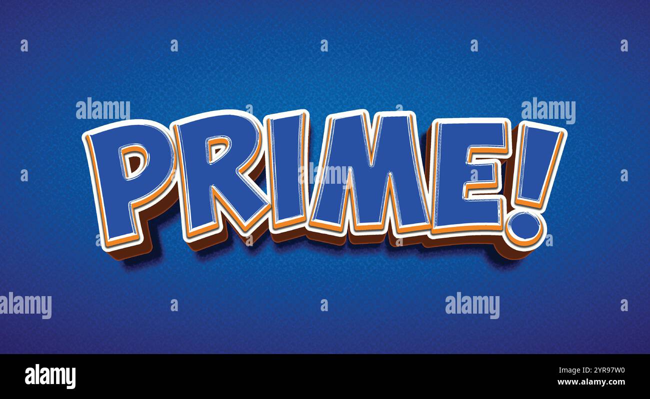 3D Editable Vector Style Text Effect Stock Vector