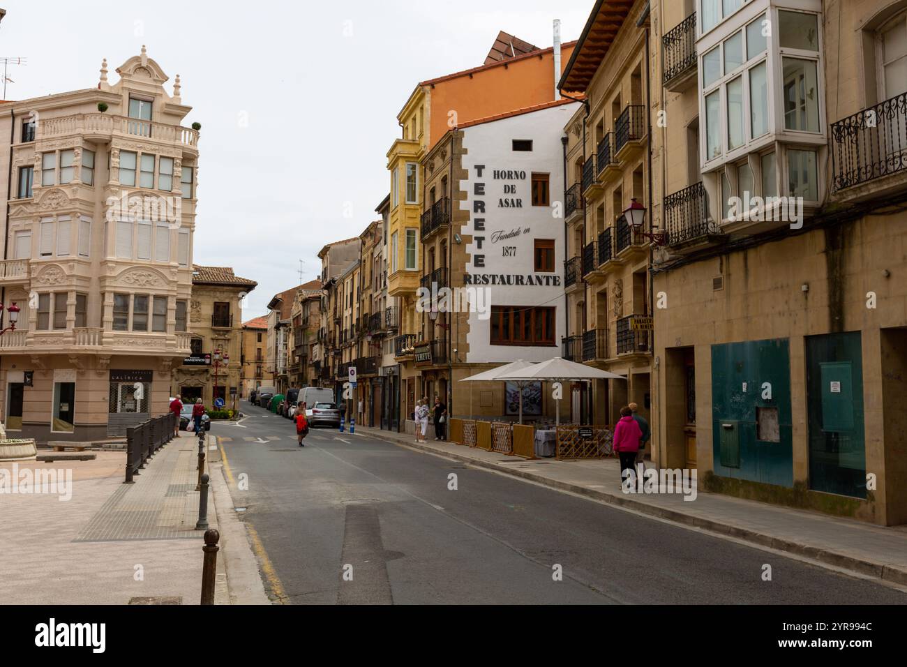 Town of Haro, Northern Spain Stock Photo