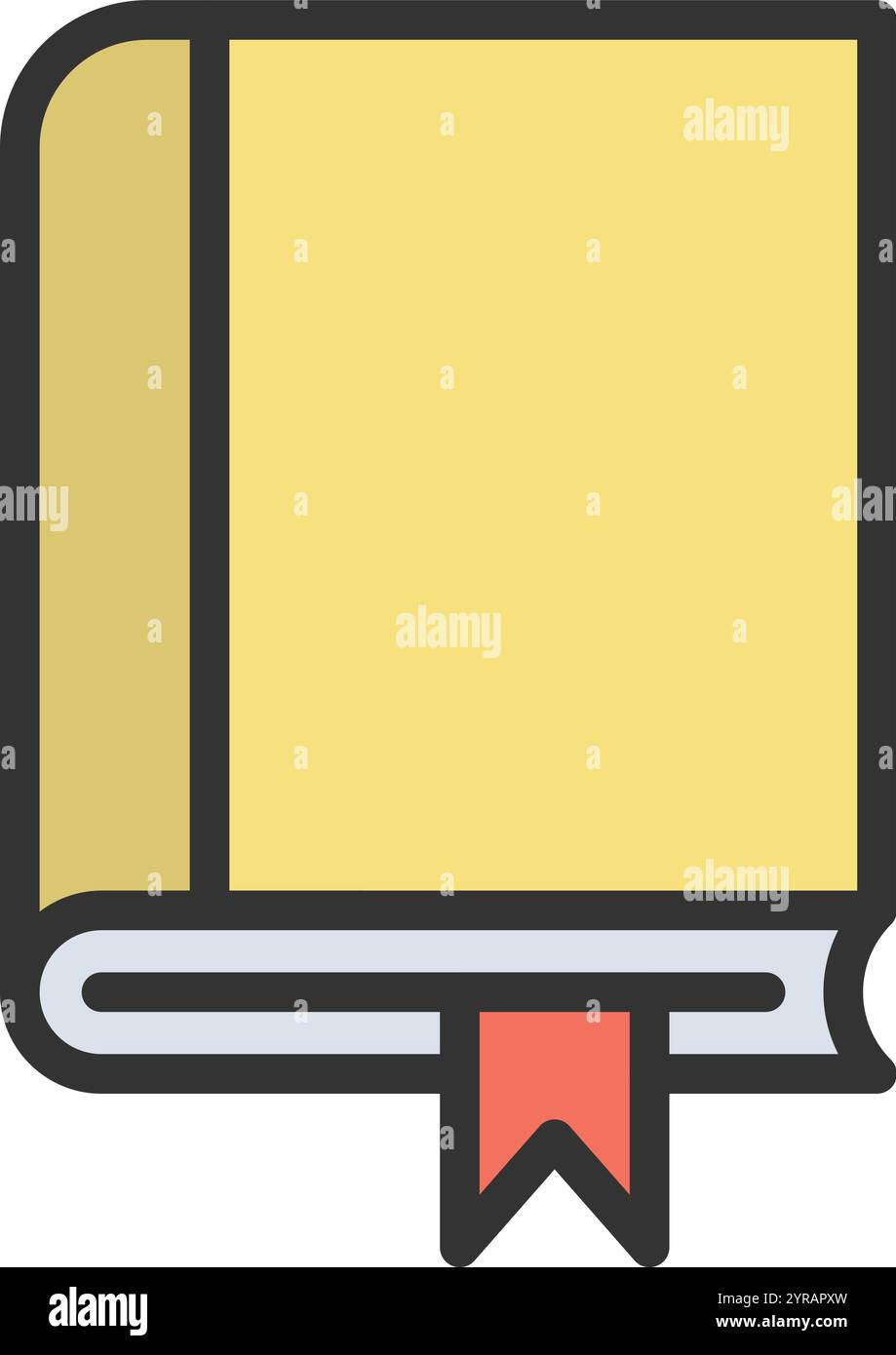 Bookmark icon vector image. Suitable for mobile application web application and print media. Stock Vector