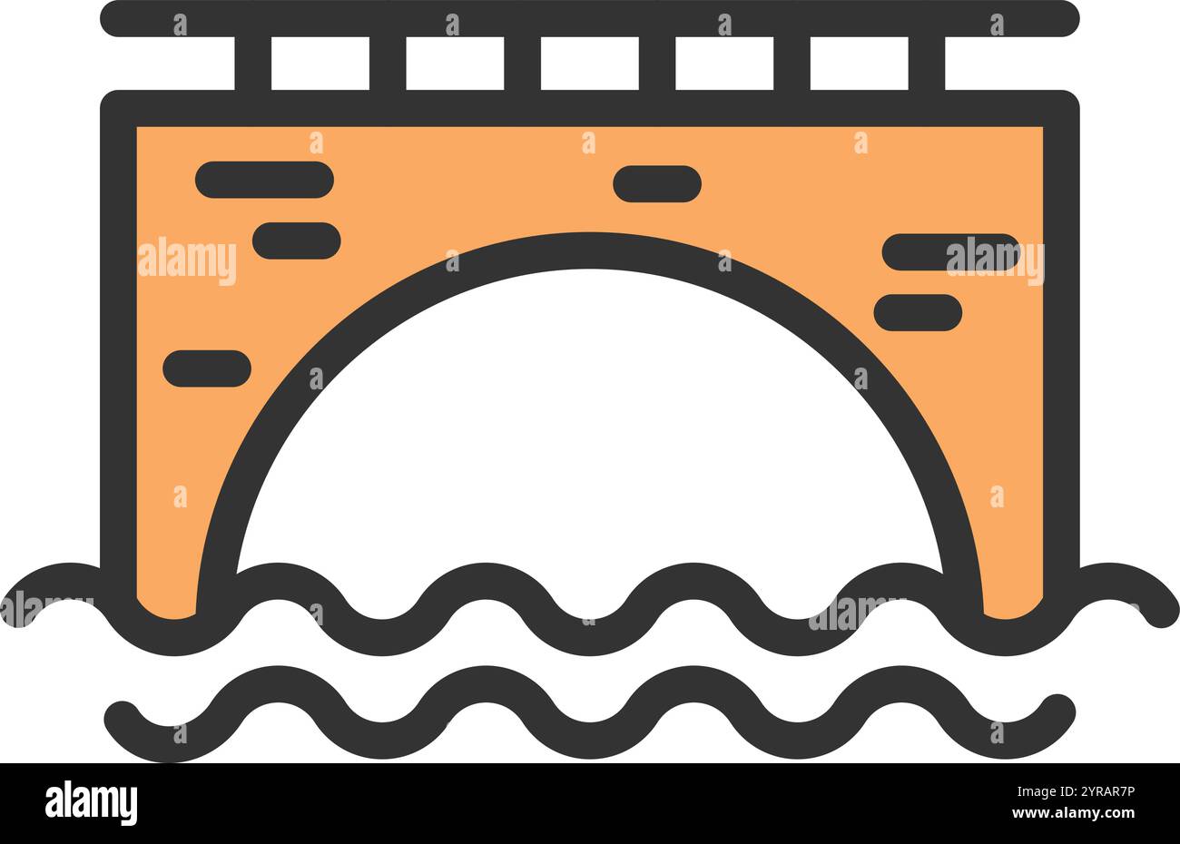 Bridge icon vector image. Suitable for mobile application web ...