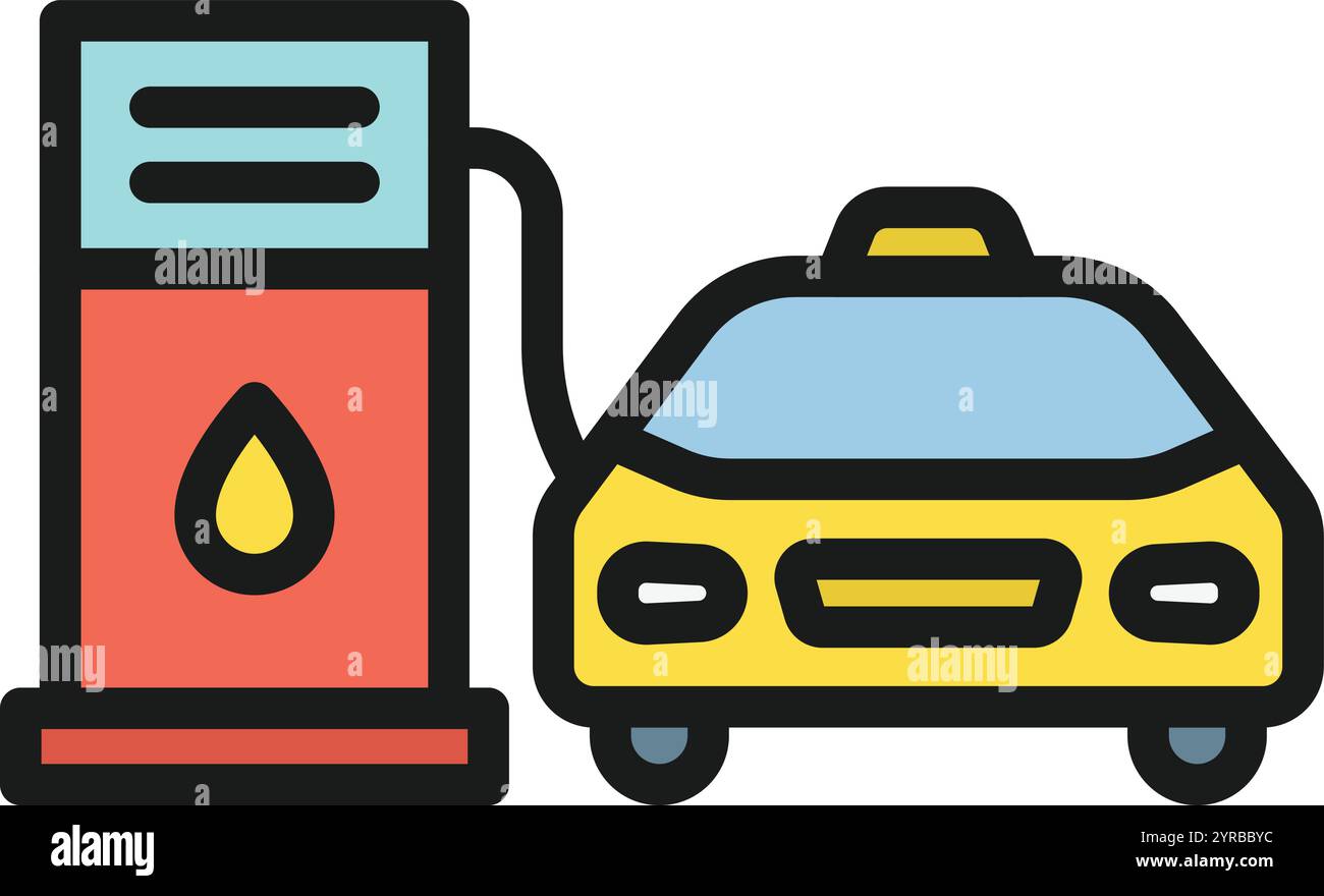 Gasoline icon vector image. Suitable for mobile application web ...