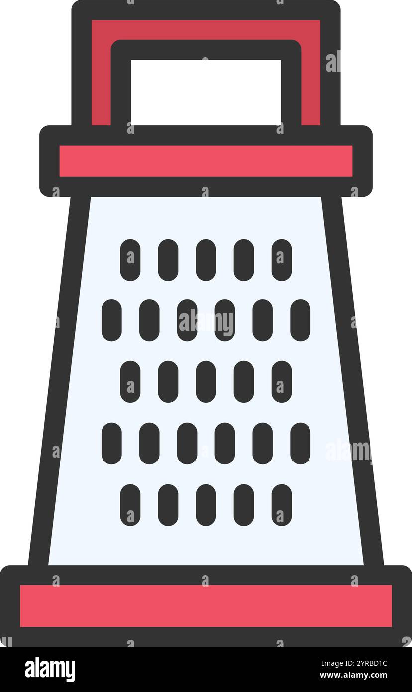 Grater icon vector image. Suitable for mobile application web application and print media. Stock Vector