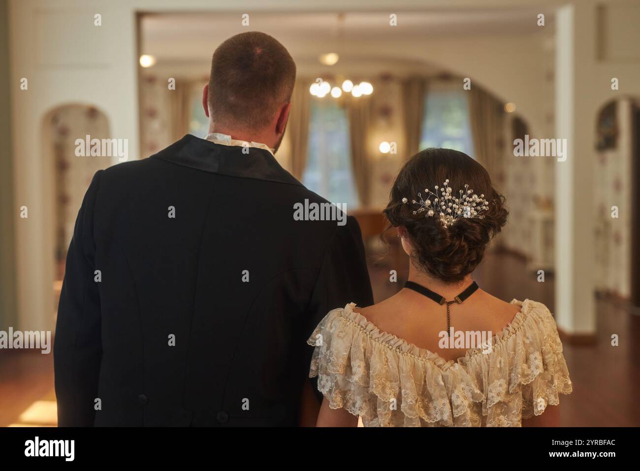 Woman wearing formal attire hi-res stock photography and images - Alamy