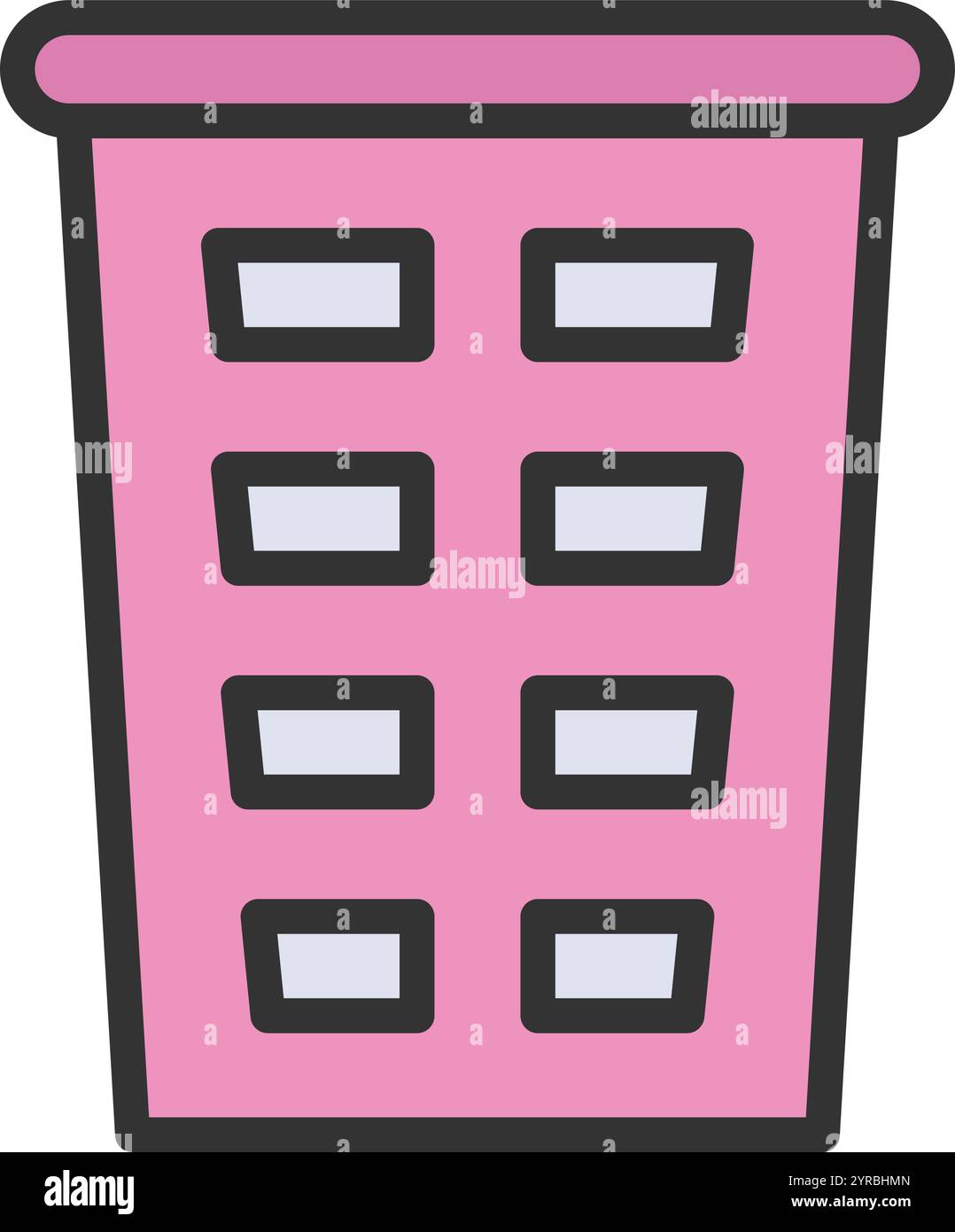 Laundry Basket icon vector image. Suitable for mobile application web ...