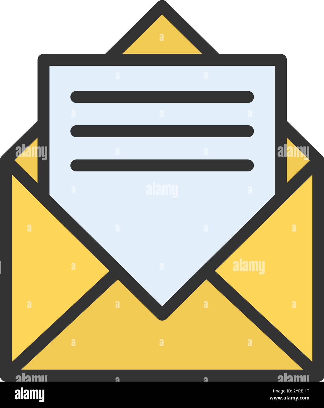 Letter icon vector image. Suitable for mobile application web ...