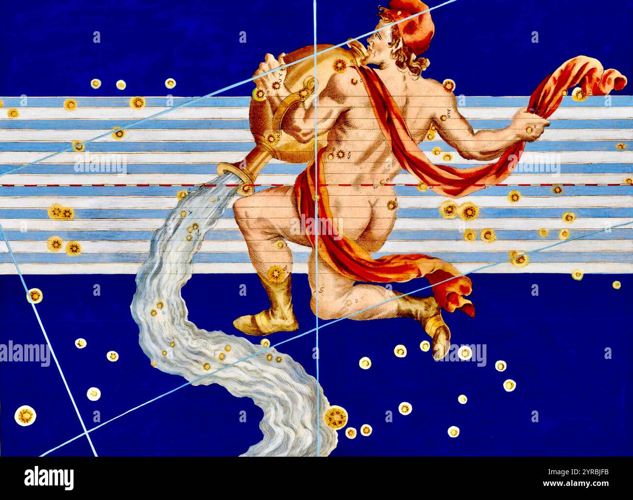 Aquarius star sign hi-res stock photography and images - Alamy
