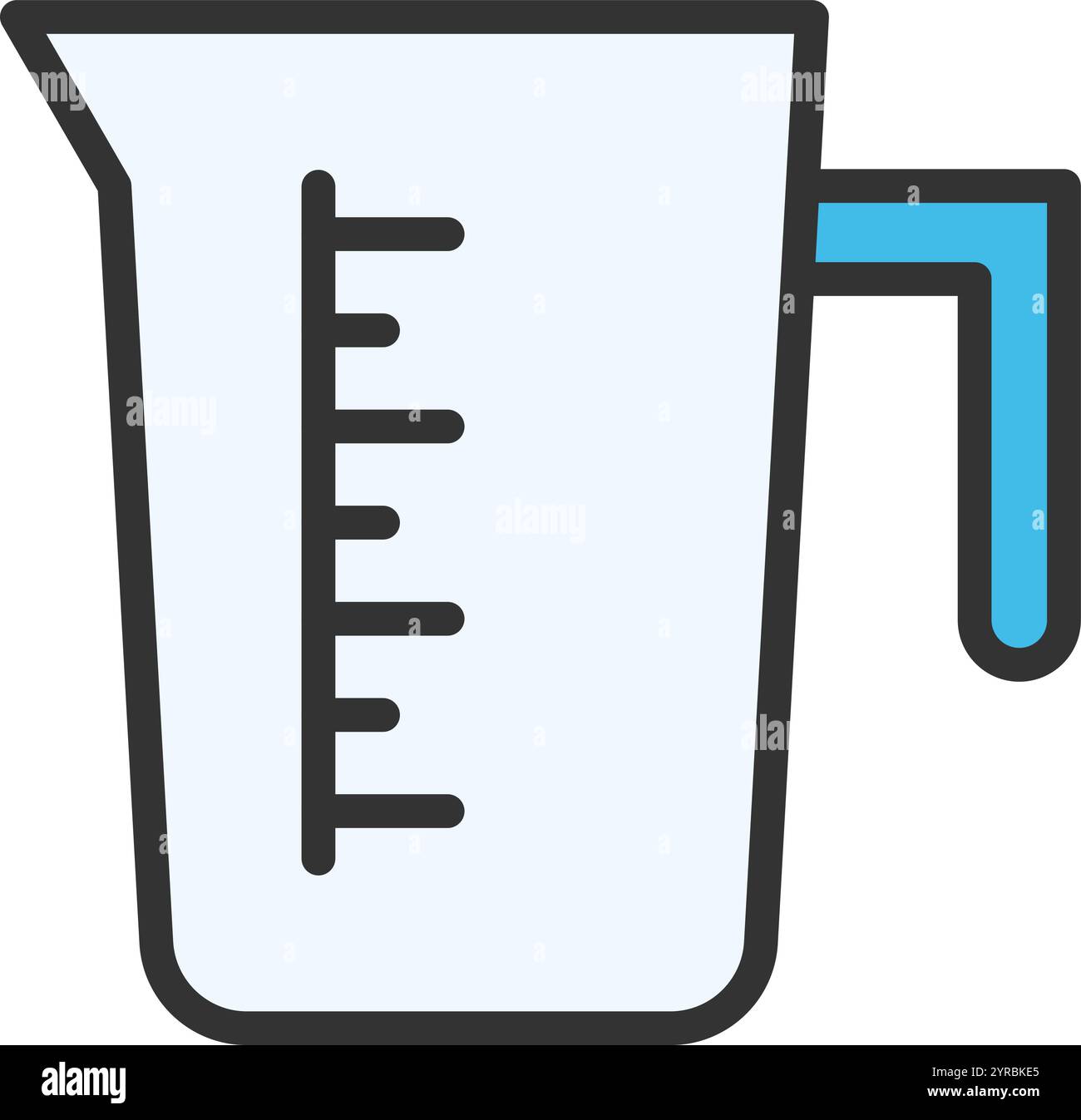 Measuring Cup icon vector image. Suitable for mobile application web application and print media. Stock Vector