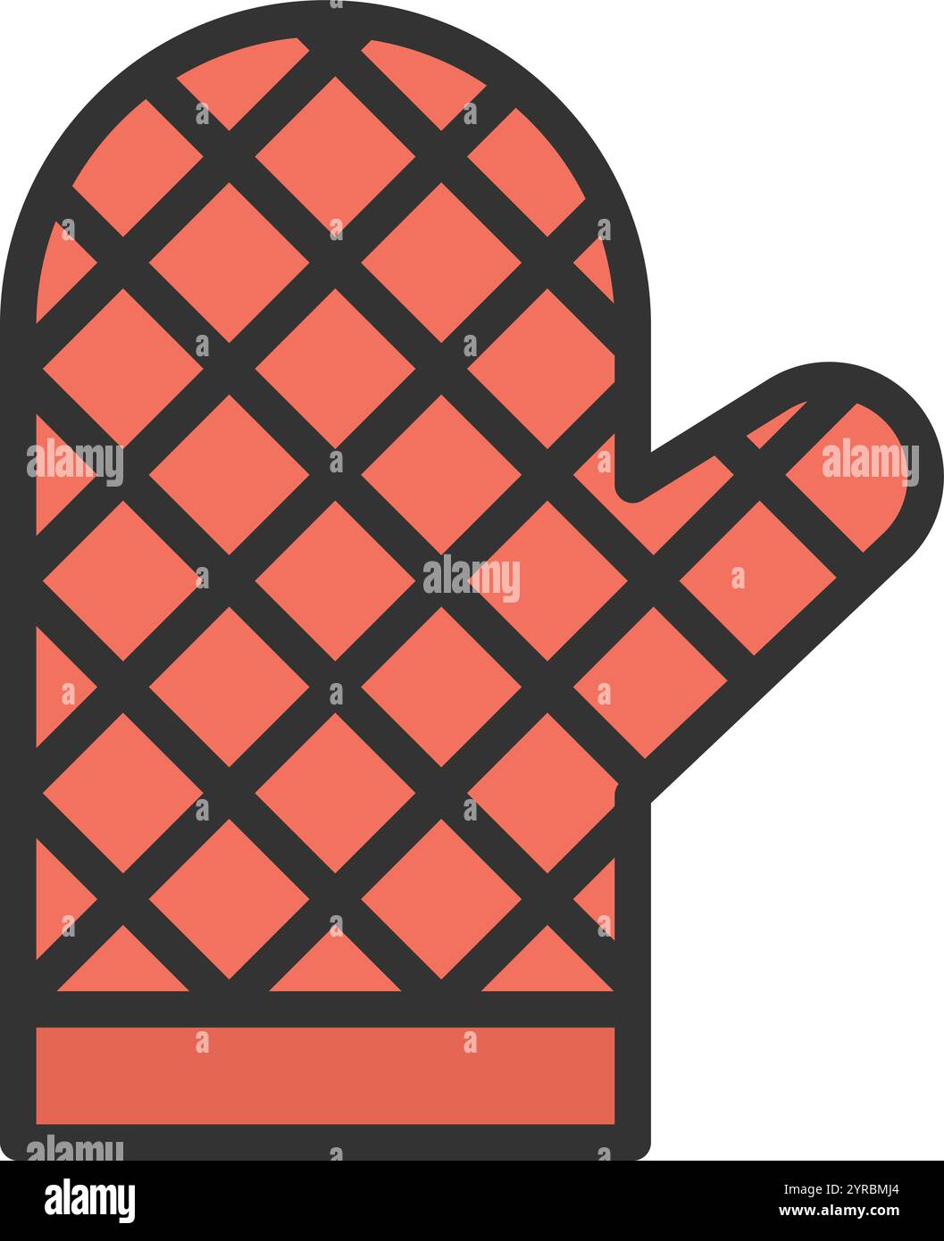 Mitts icon vector image. Suitable for mobile application web application and print media. Stock Vector