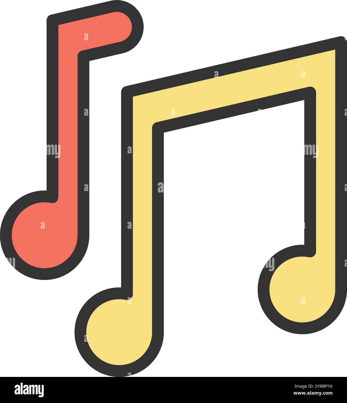 Music icon vector image. Suitable for mobile application web application and print media. Stock Vector