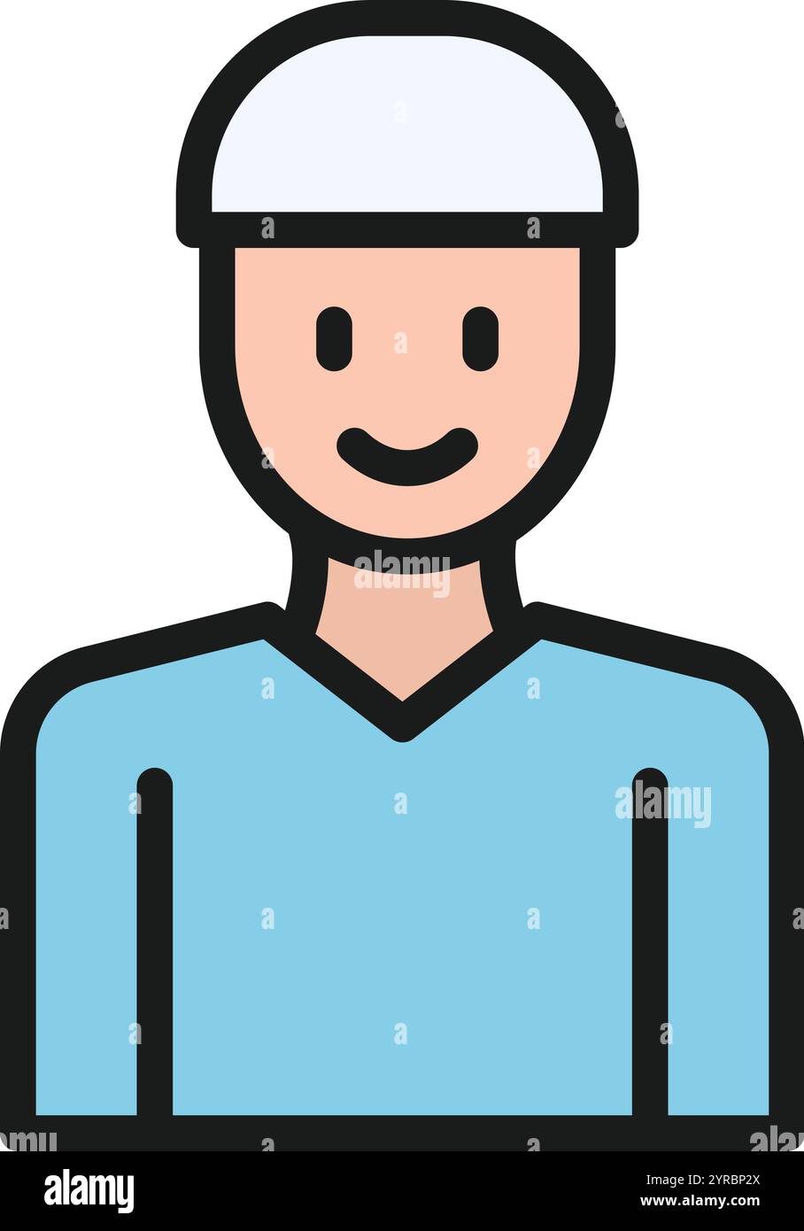 Muslim icon vector image. Suitable for mobile application web application and print media. Stock Vector