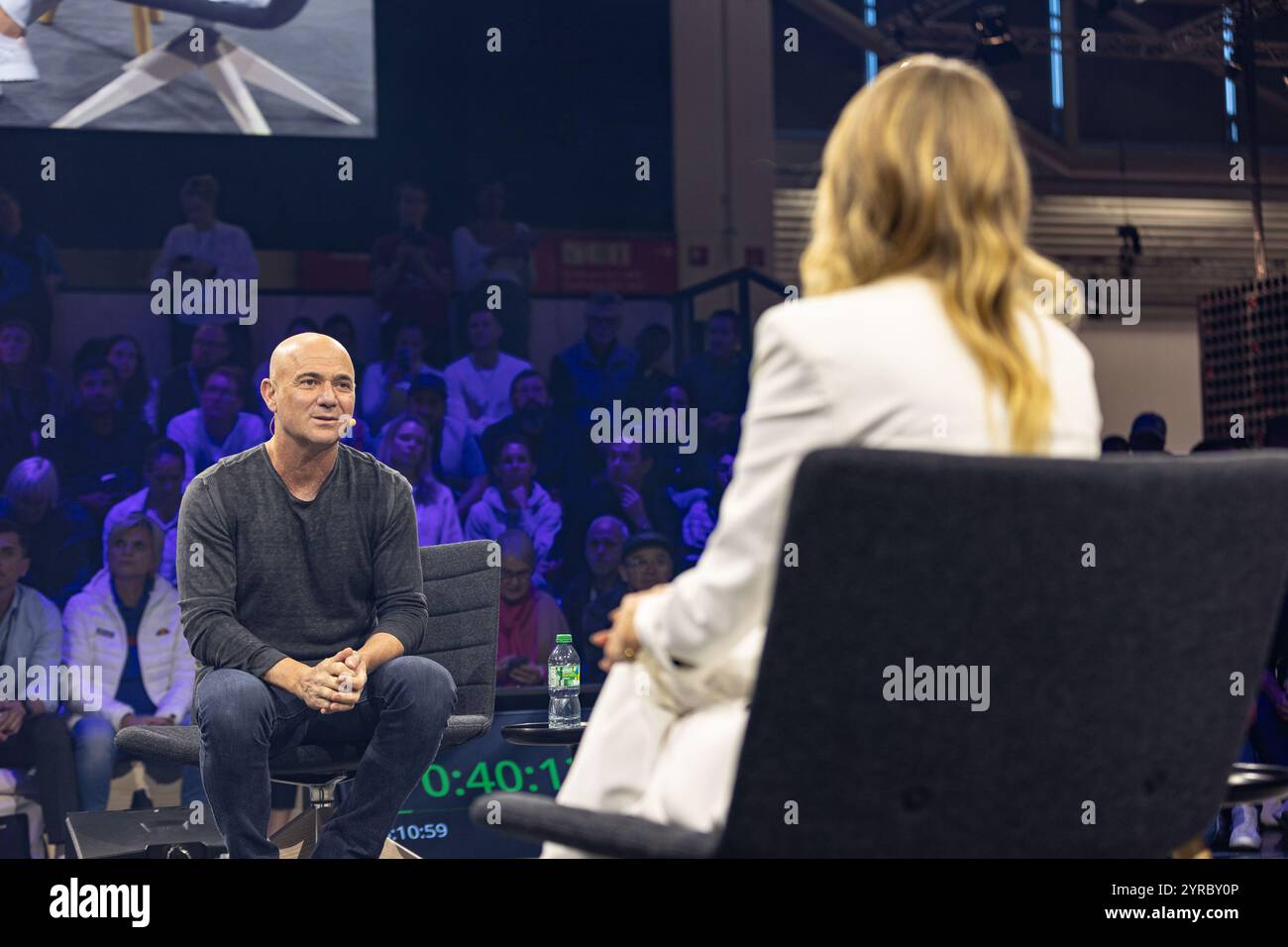Munich, Germany. 03rd Dec, 2024. The former tennis player Andre Agassi ...