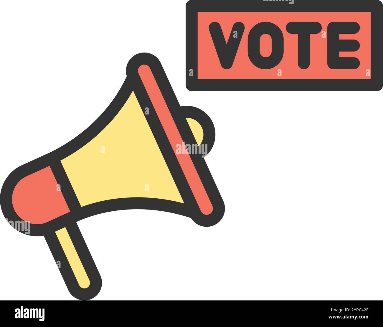 Promote icon vector image. Suitable for mobile application web application and print media. Stock Vector