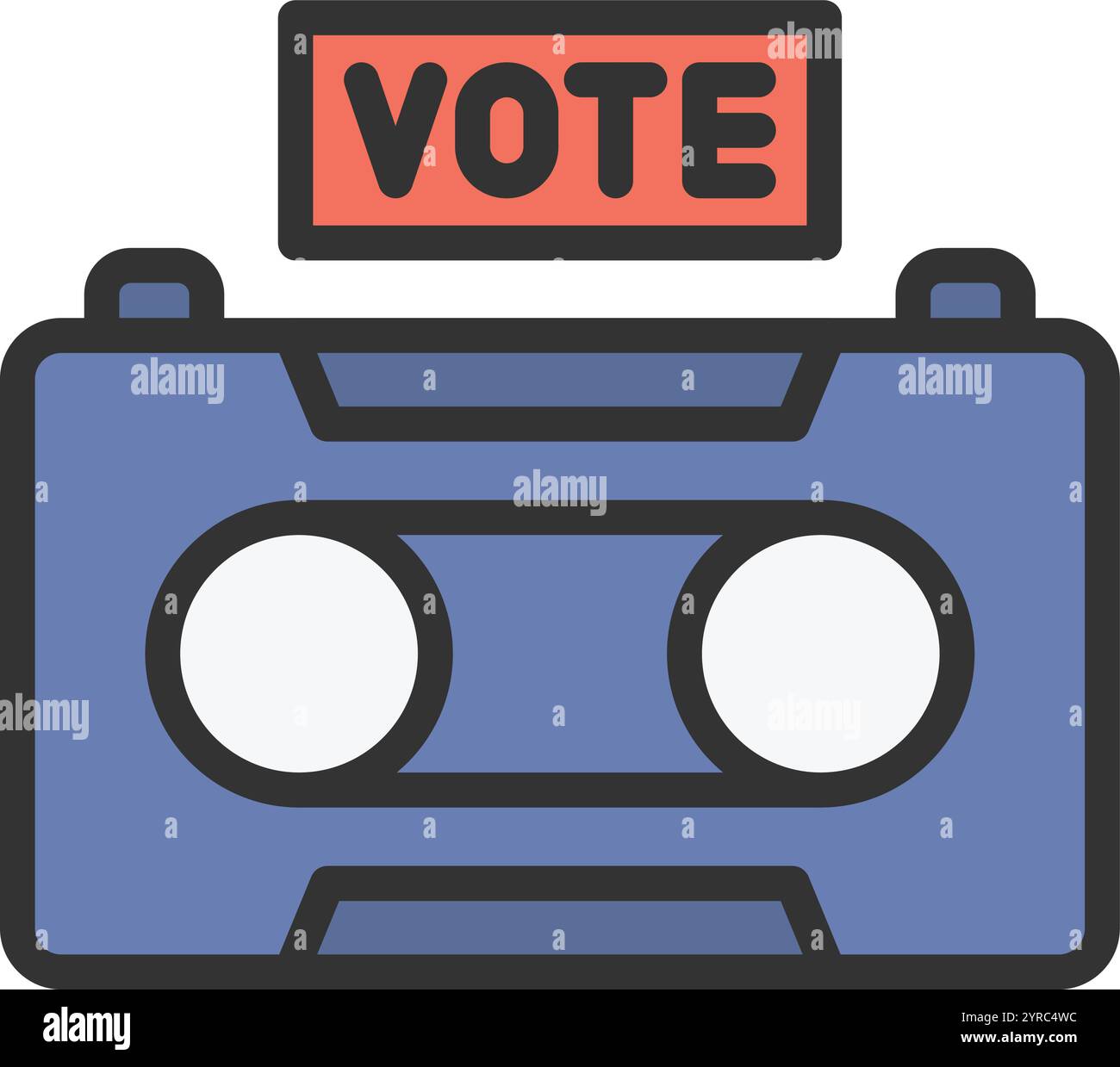 Radio icon vector image. Suitable for mobile application web application and print media. Stock Vector