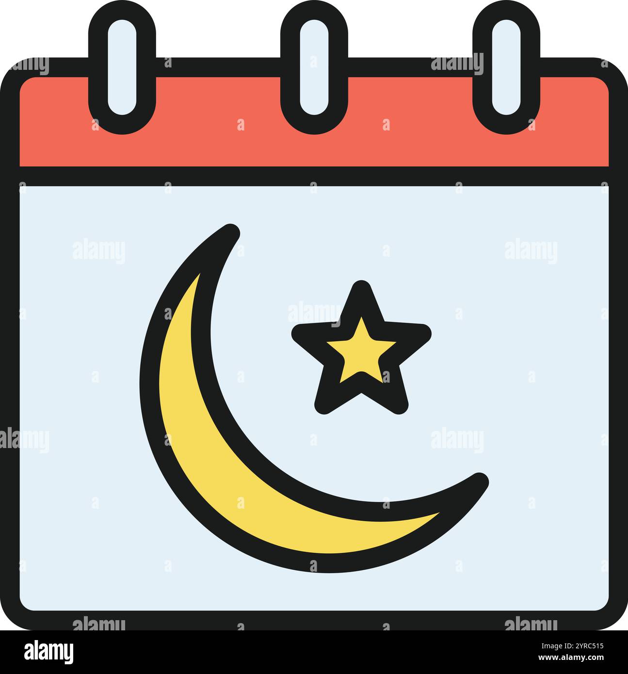 Ramadan icon vector image. Suitable for mobile application web application and print media. Stock Vector