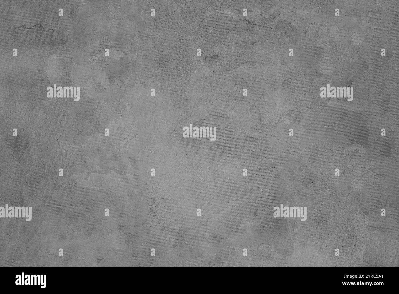 Gray freshly cemented wall close-up. Plaster coating. Stock Photo
