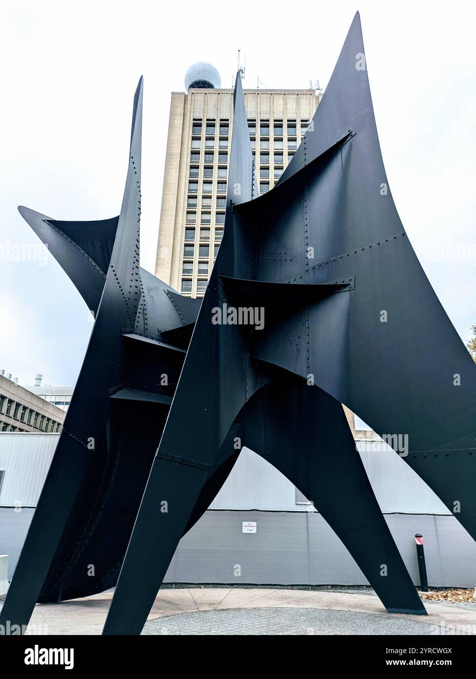 La Grand Voile The Big Sail sculpture - Smartphone Captured Stock Image