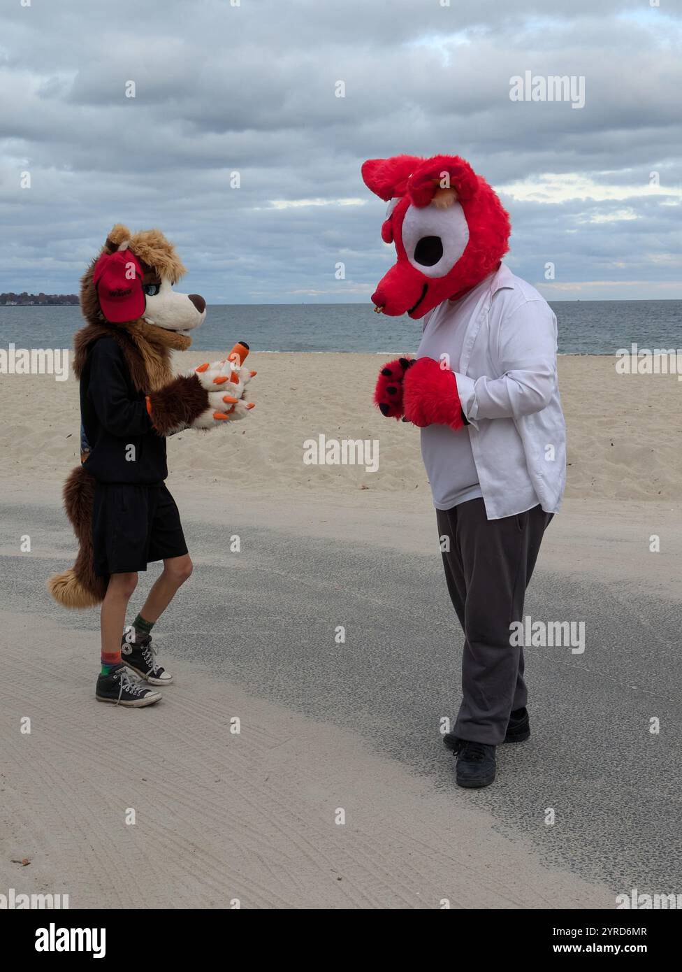 Halloween costumes in Greenwich CT - Smartphone Captured Stock Image