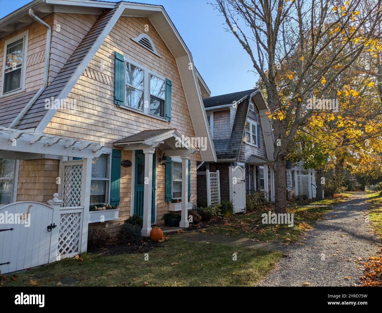 Cape Cod Home - Smartphone Captured Stock Image