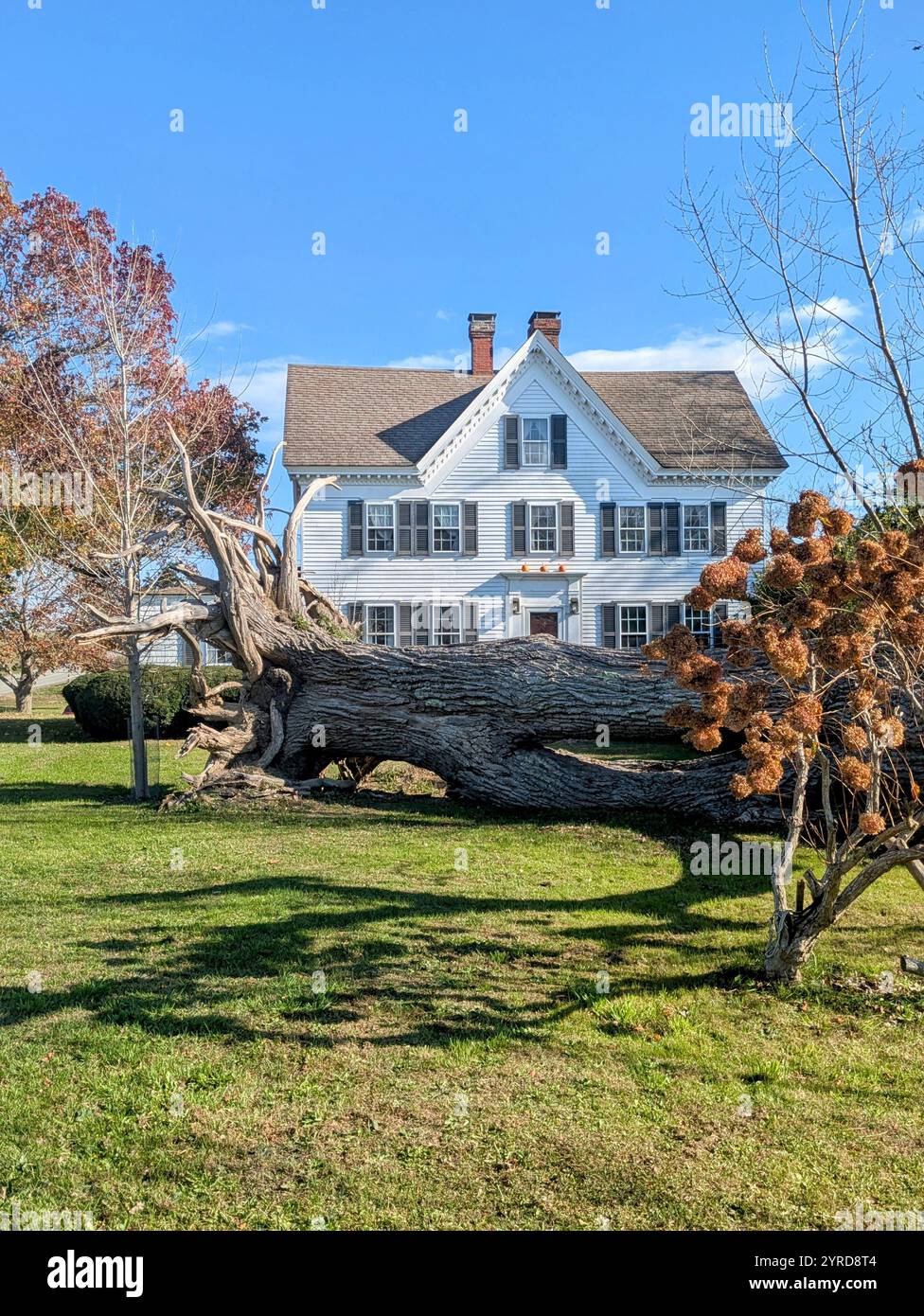 Cape Cod Home - Smartphone Captured Stock Image