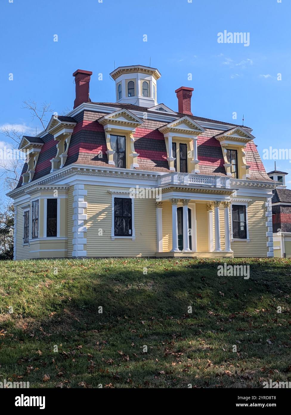 Cape Cod Home - Smartphone Captured Stock Image