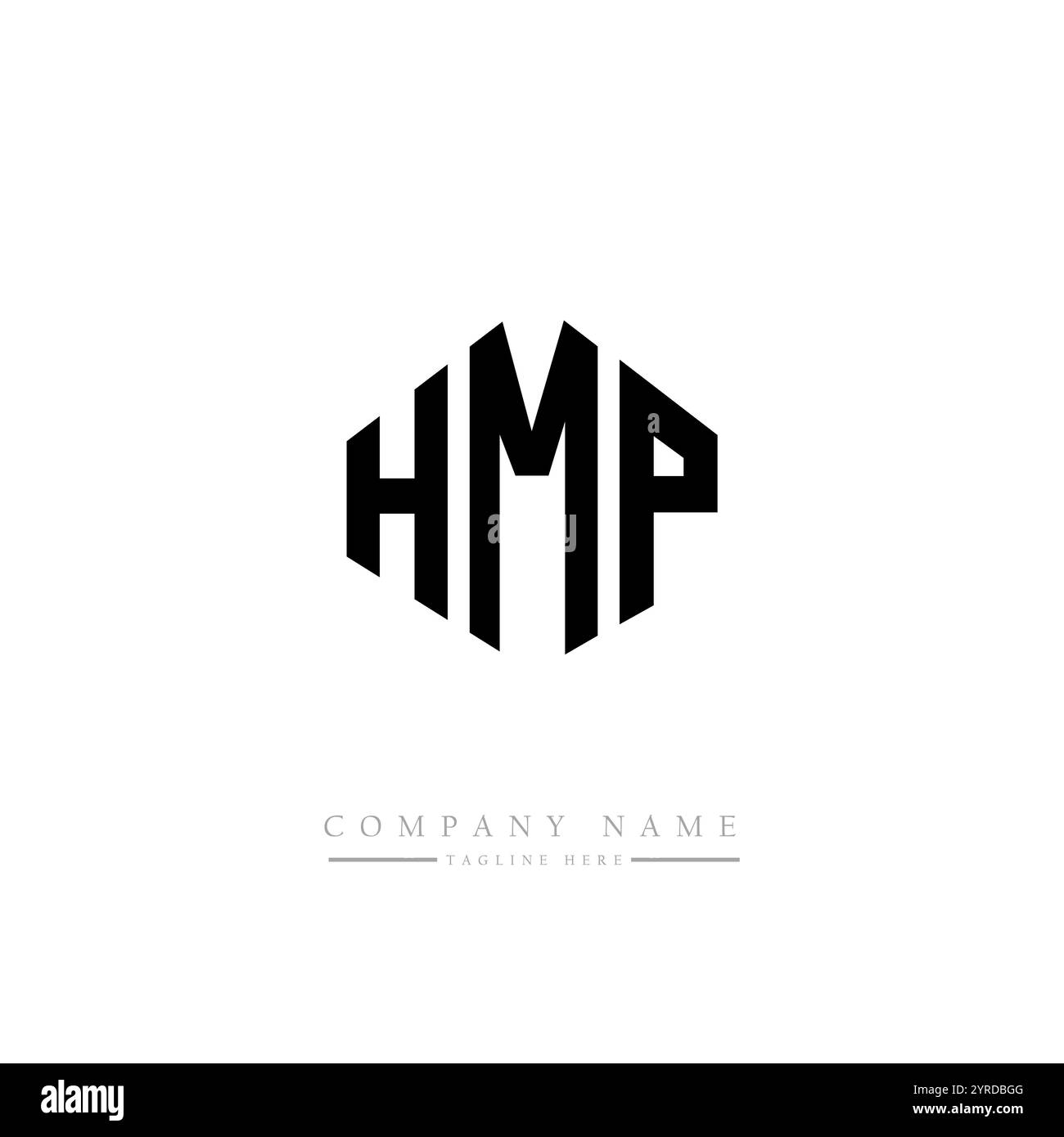 HMP Letter Logo Design With Polygon Shape HMP Polygon And Cube Shape HMP Letter Logo Design With Polygon Shape HMP Polygon And Cube Shape