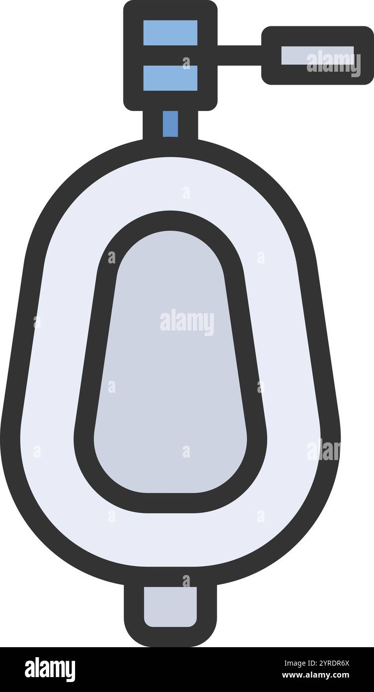 Urinal icon vector image. Suitable for mobile application web ...