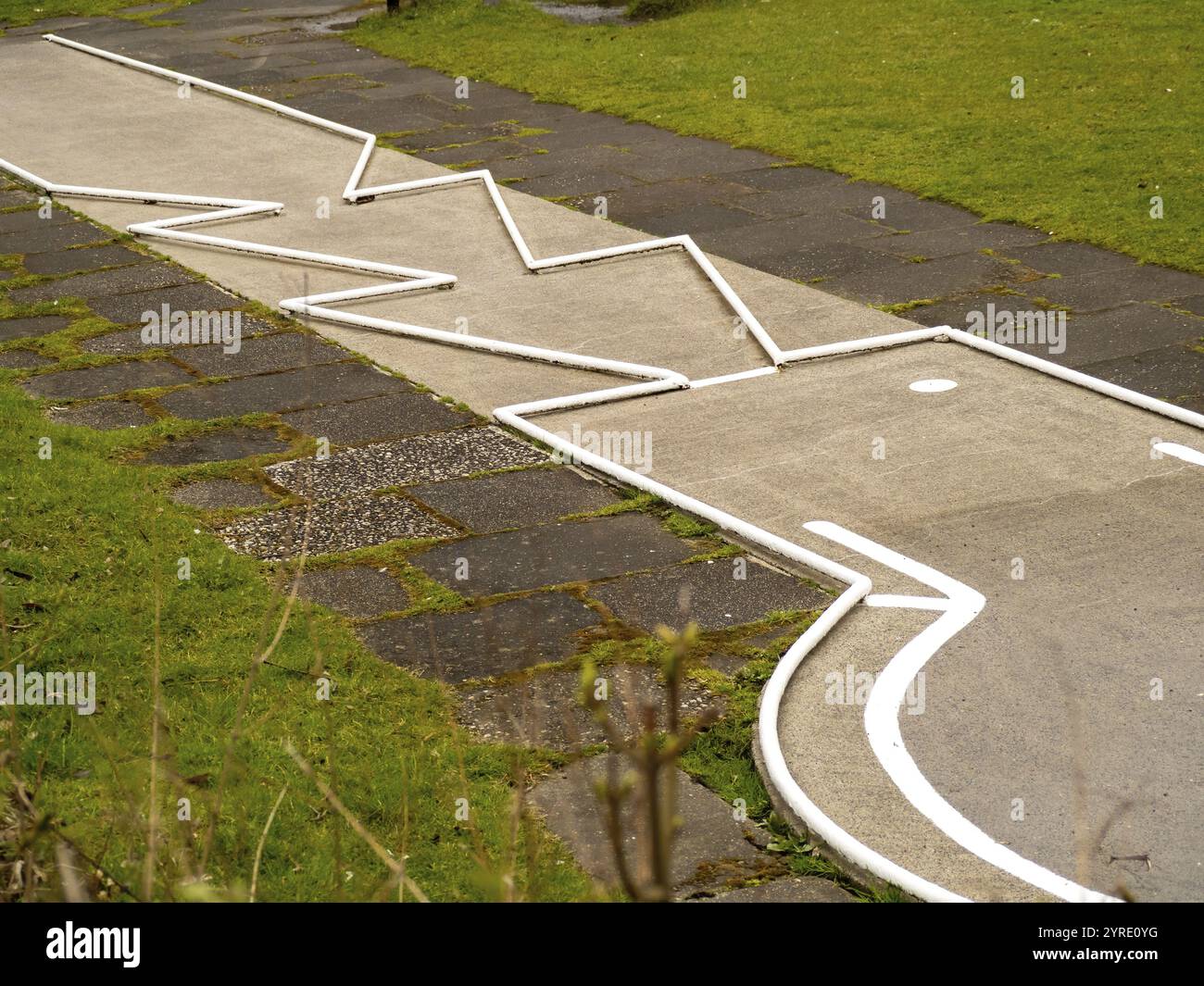 Path, grass, way, nature, landscape, park, asphalt, footpath, garden ...