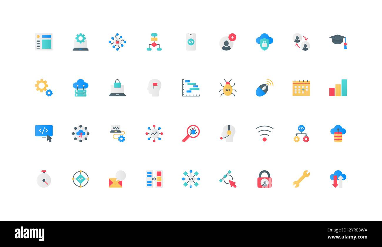 Mobile testing setup Stock Vector Images - Alamy