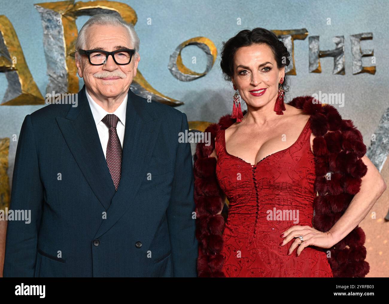 LONDON, UK. 3rd Dec, 2024. Brian Cox and Nicole Ansari attend the “The Lord Of The Rings: The War Of The Rohirrim” World Premiere' will be released in the UK and Ireland on 13 December 2024 by Warner Bros. Pictures at Odeon Luxe Leicester Square, London, UK. (Photo by 李世惠/See Li/Picture Capital) Credit: See Li/Picture Capital/Alamy Live News Stock Photo