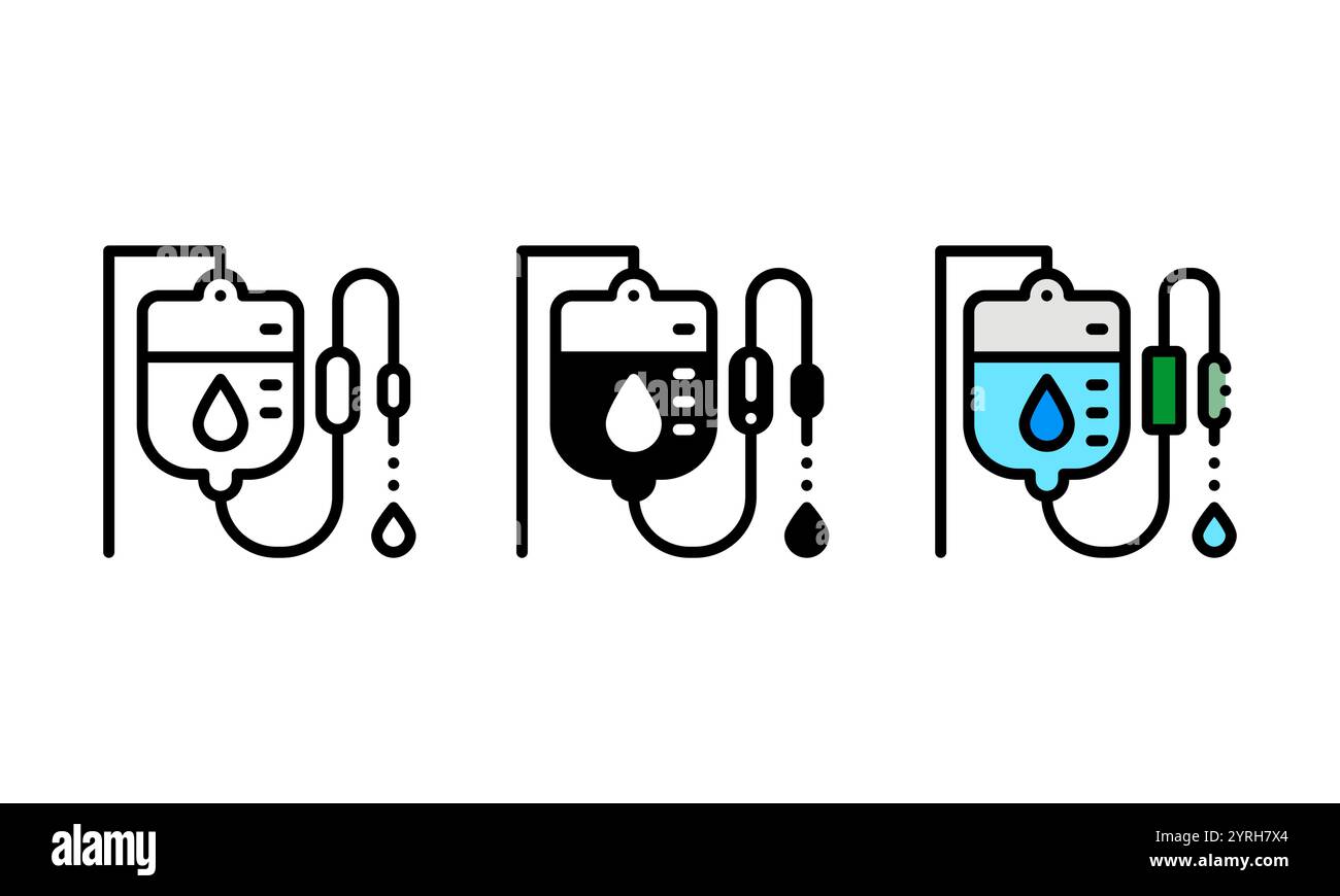 Infusion vector vectors Stock Vector Images - Alamy