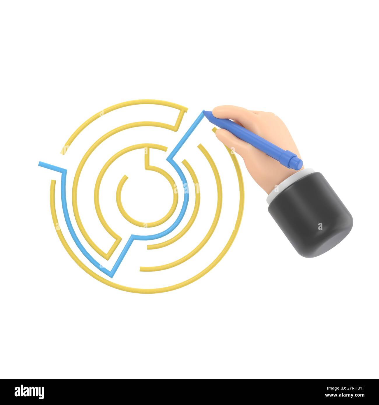 Pen icon business symbol Cut Out Stock Images Pictures Alamy