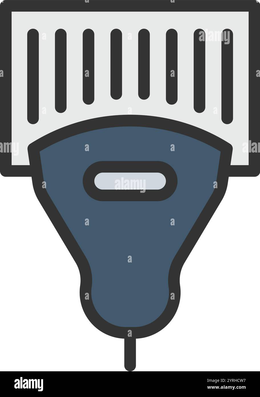Barcode Scan icon vector image. Suitable for mobile application web application and print media. Stock Vector