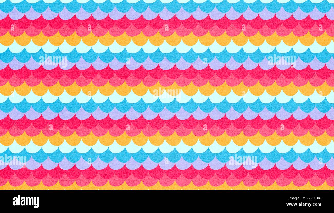 Scallopes Pattern Scallop pattern hi-res stock photography and images - Alamy
