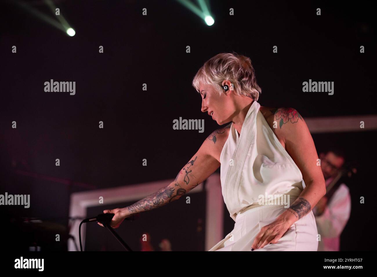 Teatro Augusteo, Naples, Italy, December 03, 2024, Malika Ayane during ...