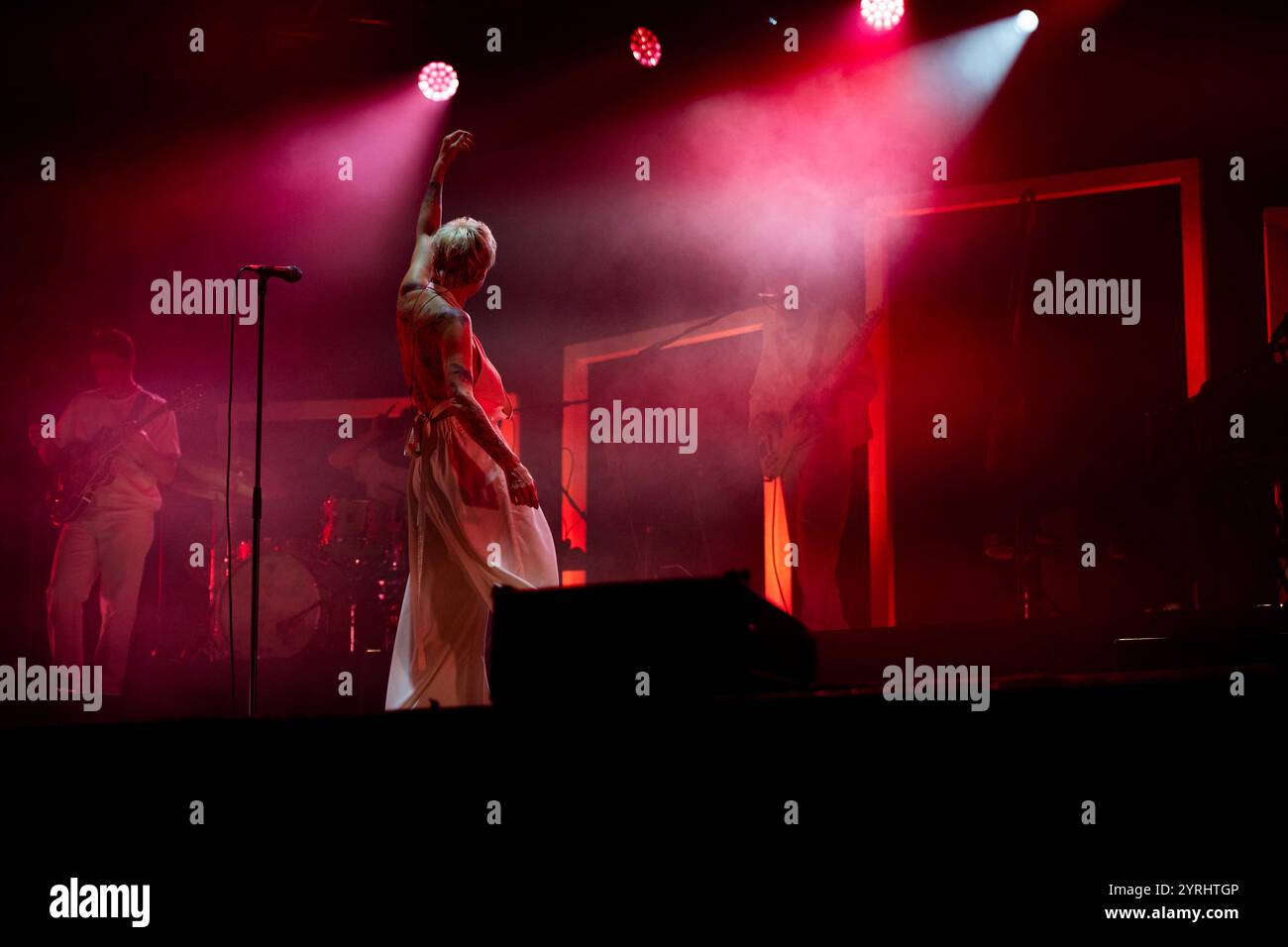 Teatro Augusteo, Naples, Italy, December 03, 2024, Malika Ayane during ...