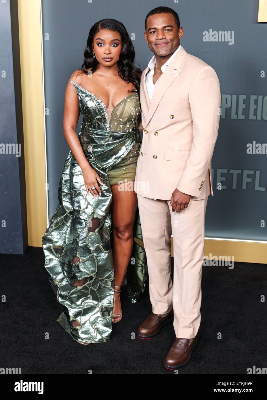 HOLLYWOOD, LOS ANGELES, CALIFORNIA, USA - DECEMBER 03: Moriah Brown and ...