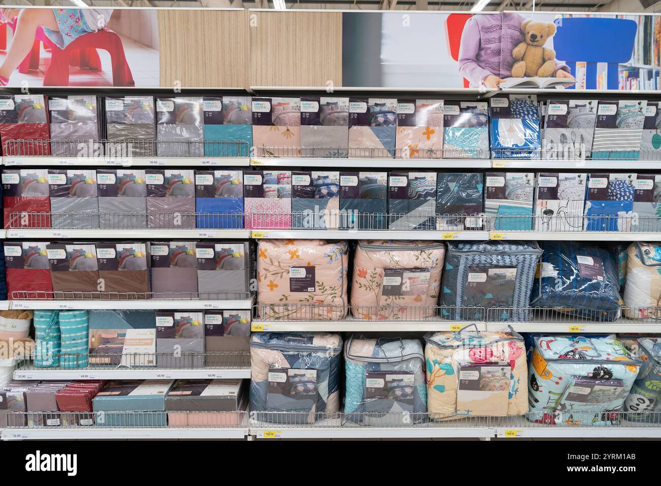 Kota Bharu Malaysia November 17 2023 Goods On Display In Lotus S