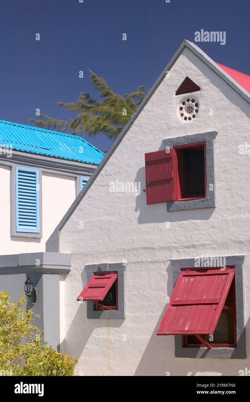 Salt Cay Color Turks & Caicos, Salt Cay Island, Balfour Town: Historic Former World s ...