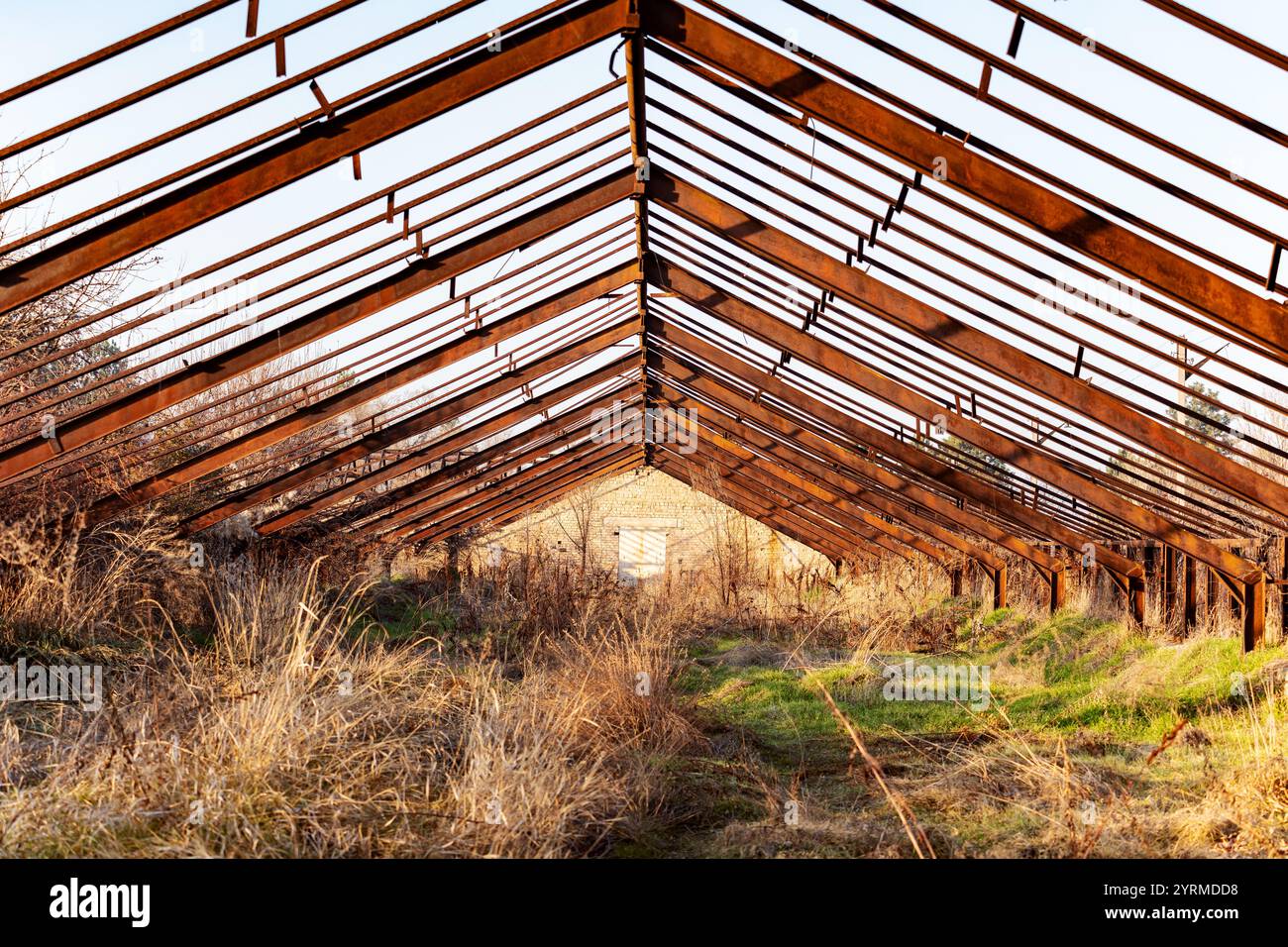 Broken greenhouse glass hi-res stock photography and images - Alamy