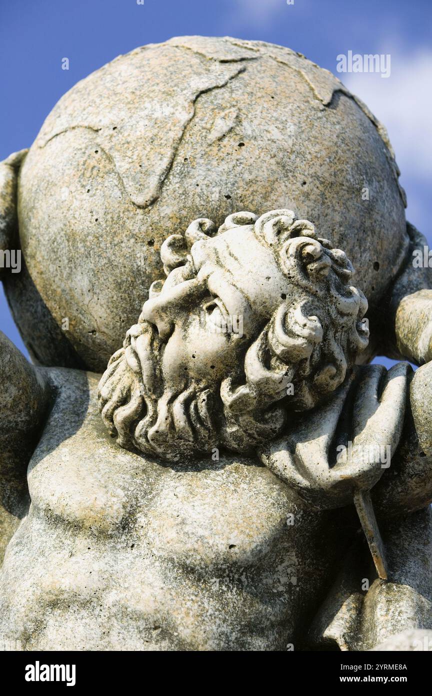Atlas statue greek hi-res stock photography and images - Alamy