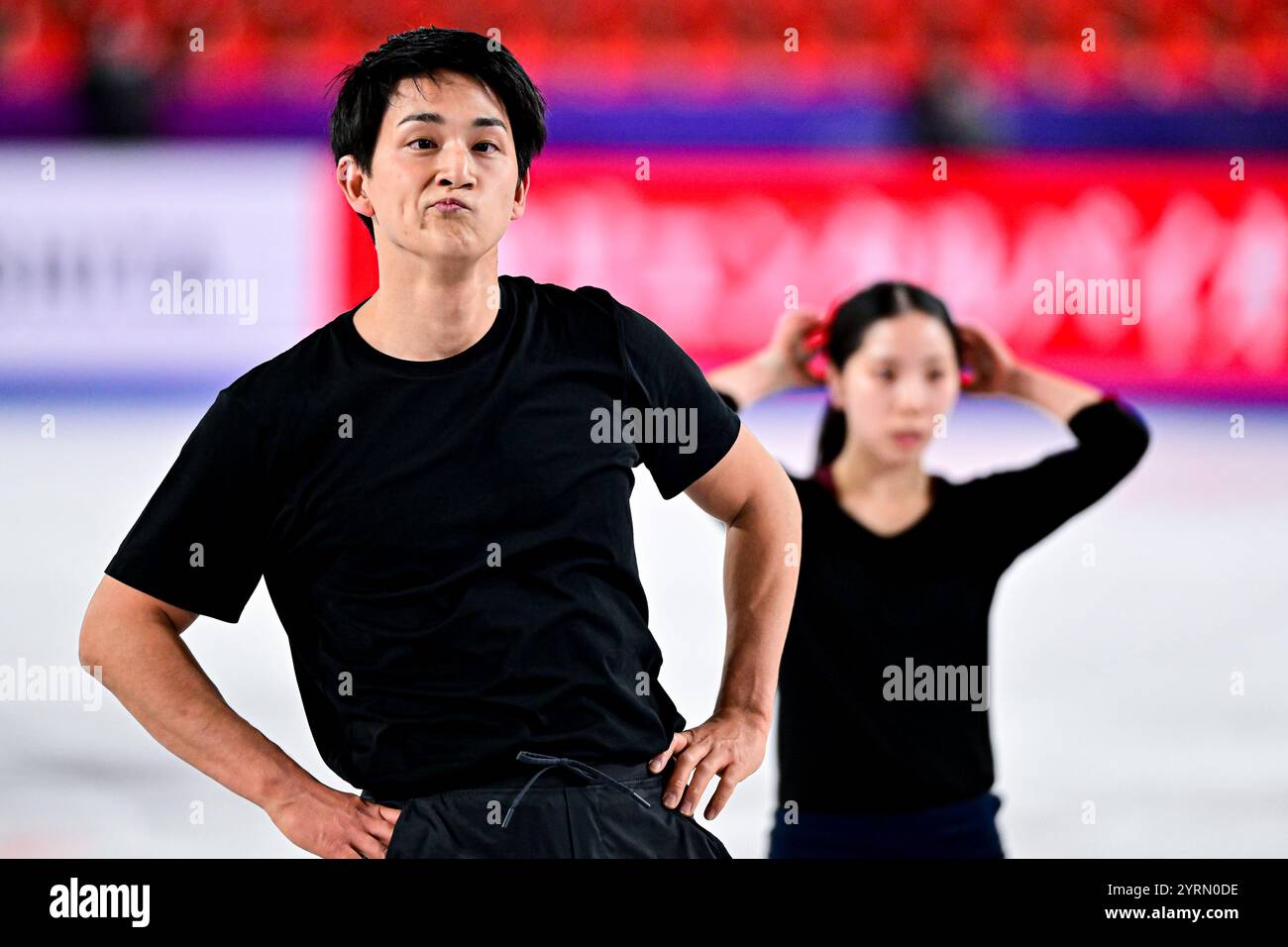 Isu grand prix of figure skating final 2025 hires stock photography